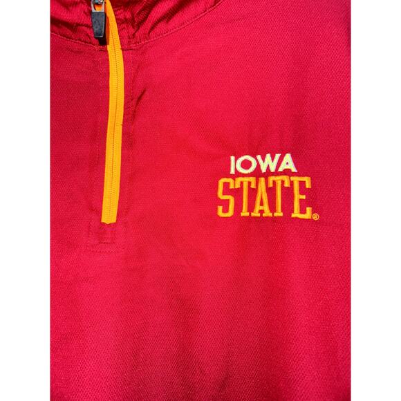 Iowa State Cyclones Men’s Large 1/4 Zip Pullover Knights Apparel - Picture 2 of 8